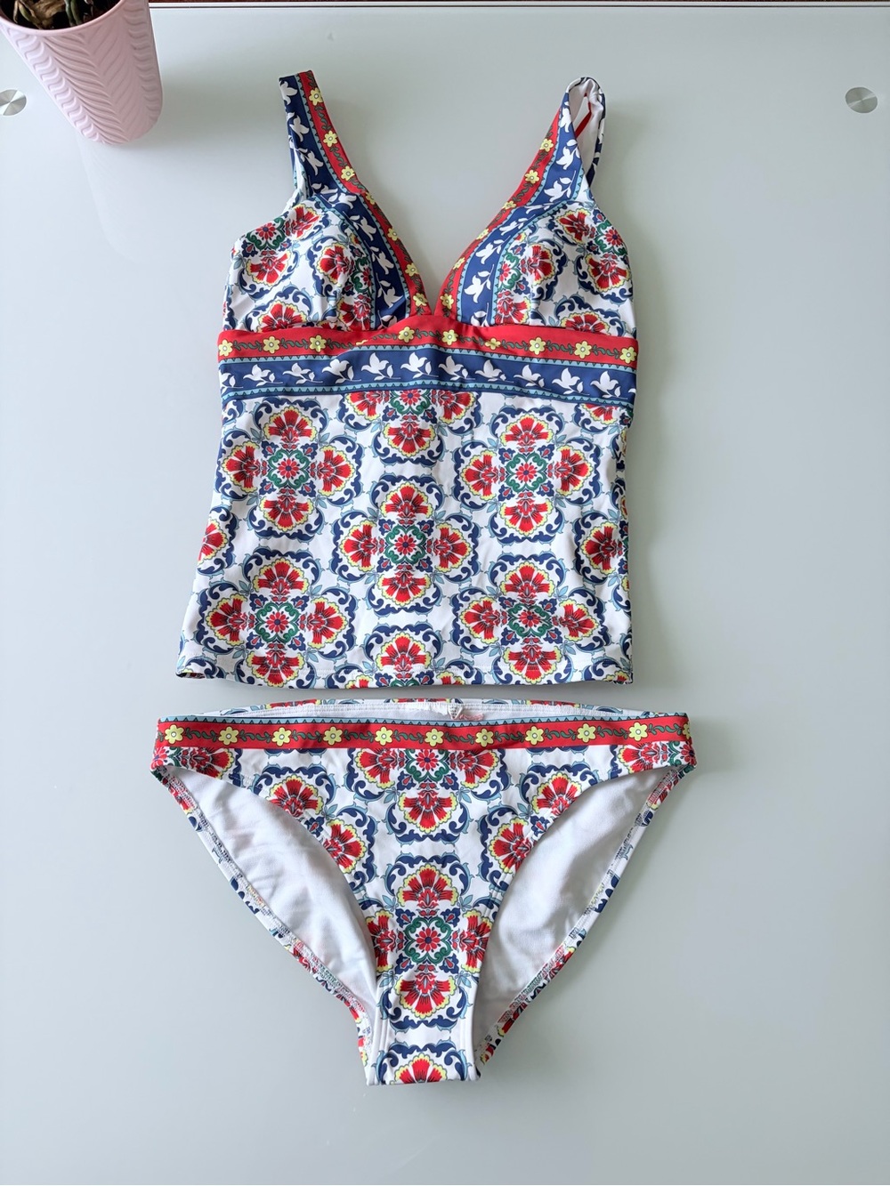 Boden Porto Tankini Bikini BottomsSz 8 and TopSz 6 - Picture 7 of 15